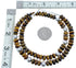 Tiger Eye Southwestern Authentic Sterling Silver Bead Necklace BX120743
